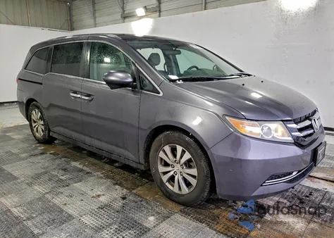 2015 Honda Odyssey Ex from USA, damaged, VIN 5FNRL5H45FB096611